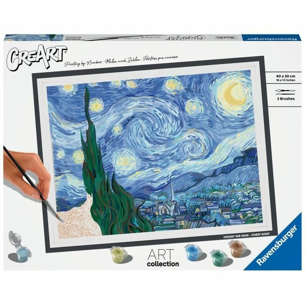 Board game Ravensburger CREART - VAN GOGH-5