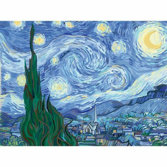 Board game Ravensburger CREART - VAN GOGH-0