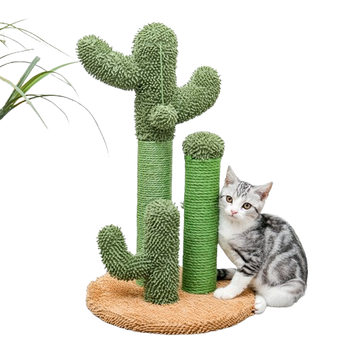 Cactus Cat Tree Toy